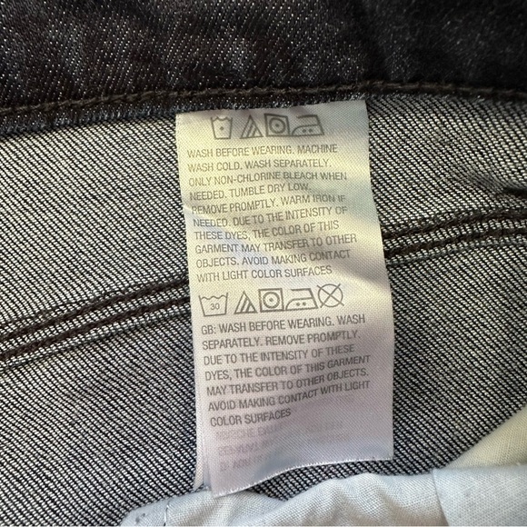 Susan Graver Jeans Dark Blue Size 16 - Picture 7 of 13